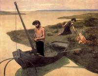 Pierre-Cecile Puvis de Chavannes - The Poor Fisherman